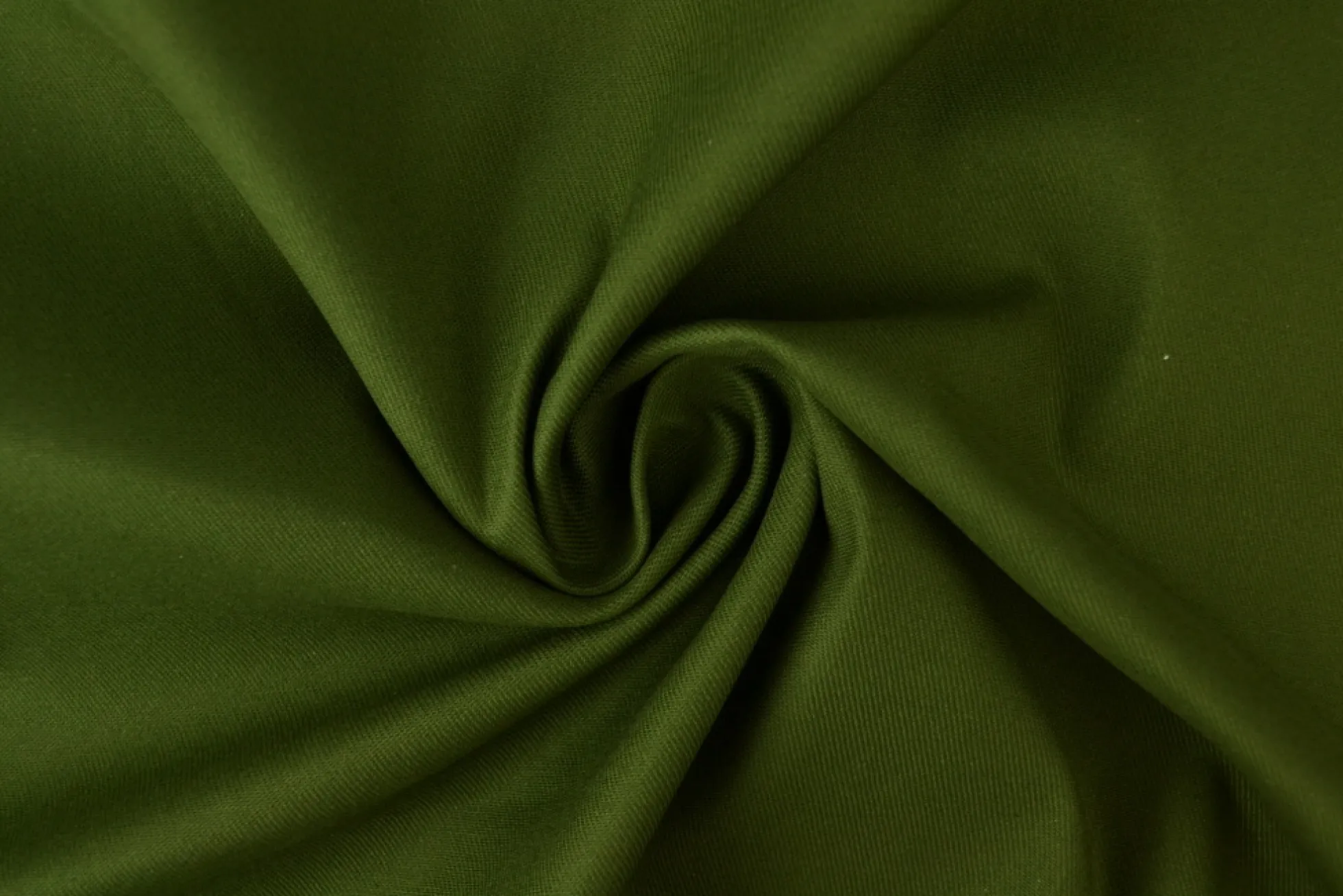 Keperkatoen stretch – Mosgroen (250 gram)