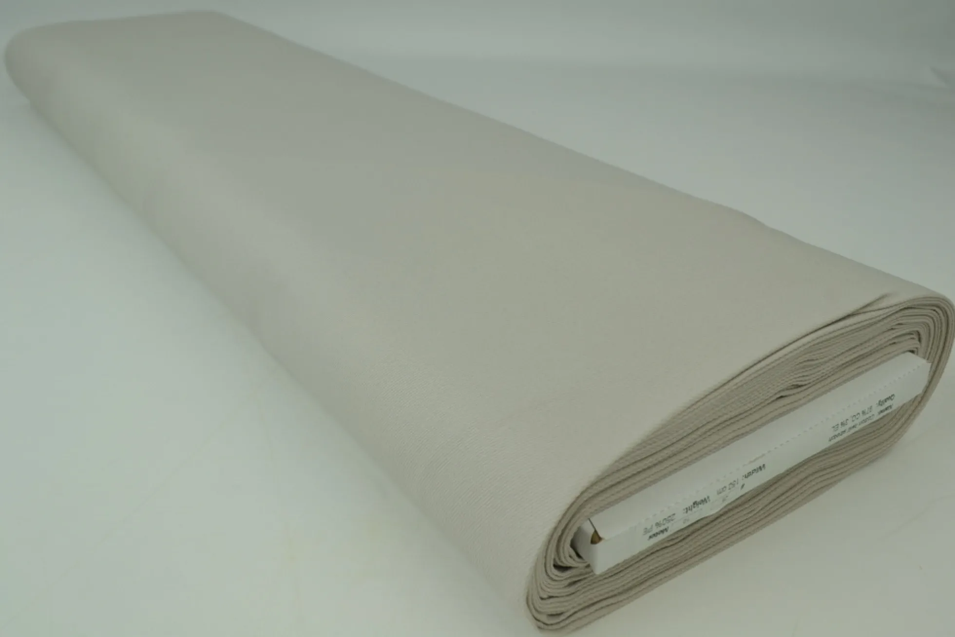 Keperkatoen stretch – Zilvergrijs (250 gram)