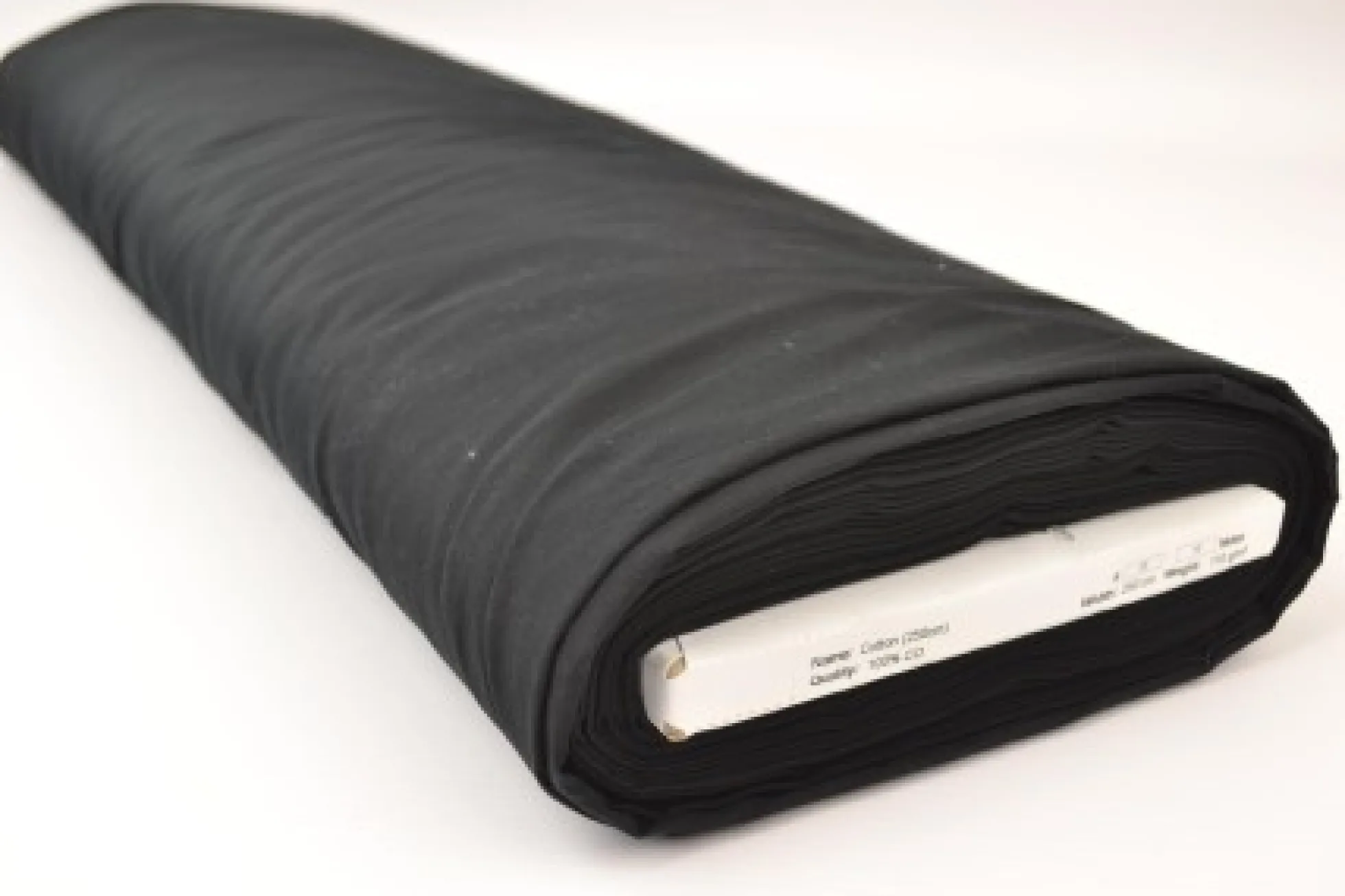 Lakenkatoen 250cm breed – Zwart