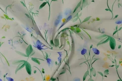 Linnen – Botanic breeze blue