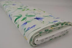 Linnen – Botanic breeze blue