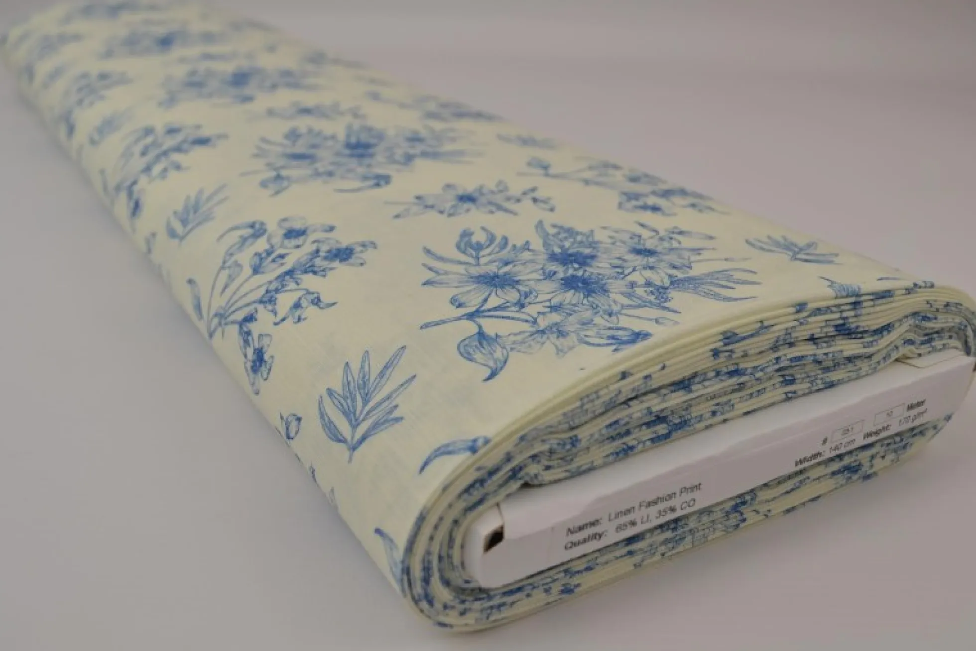 Linnen – Classic floral blue