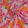 Linnen – Coral garden pink