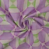 Linnen – Geo mosaic lilac
