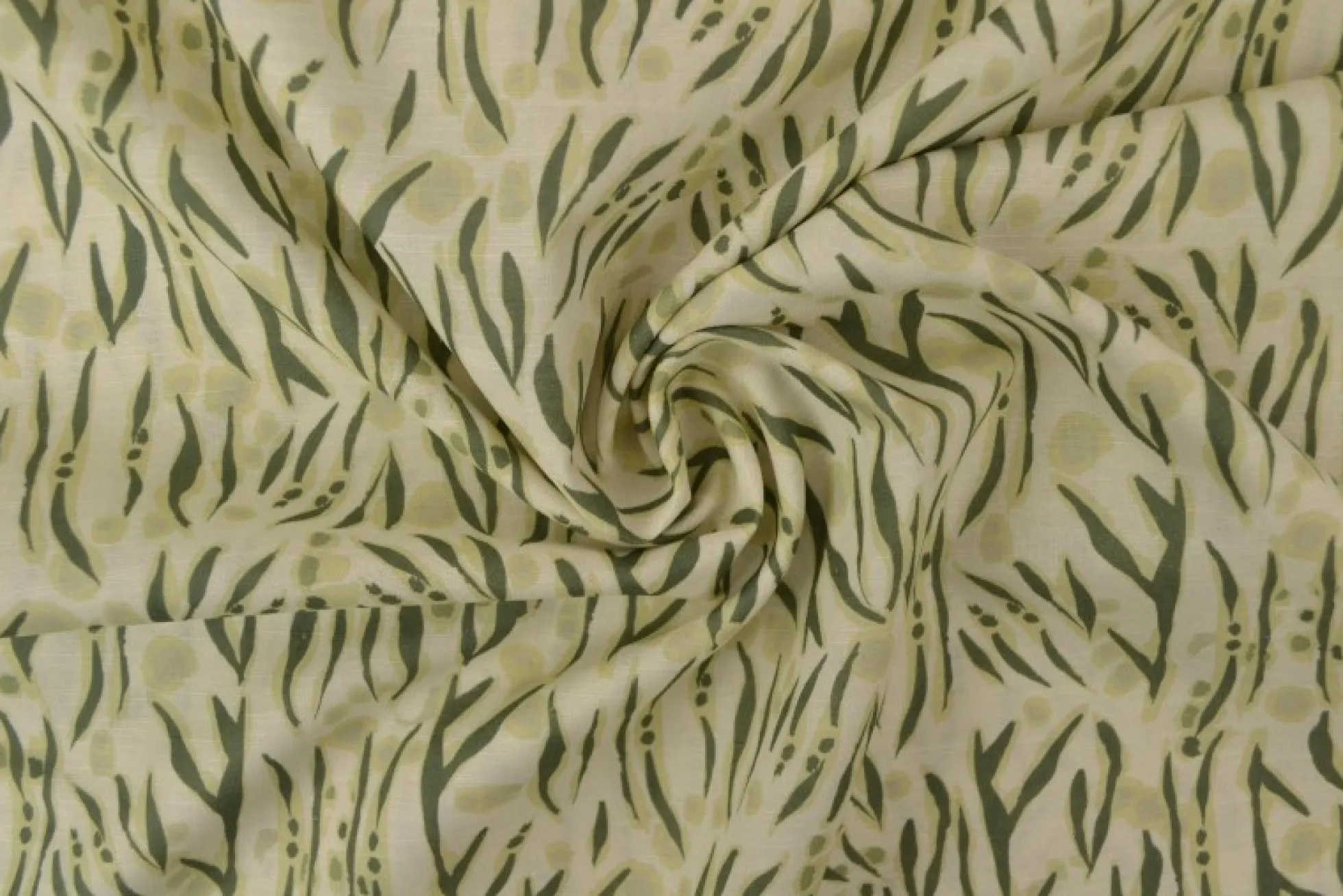 Linnen – Jungle leaves green