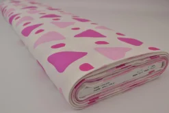 Linnen – Modern shapes pink