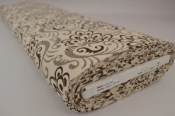 Linnen polyester – Baroque donkerbruin