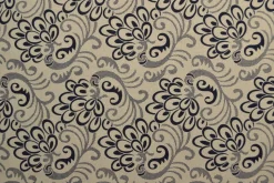 Linnen polyester – Baroque donker navy
