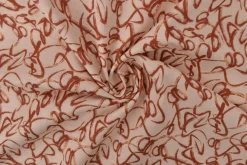 Linnen – Sketch lines copper