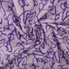Linnen – Sketch lines lilac