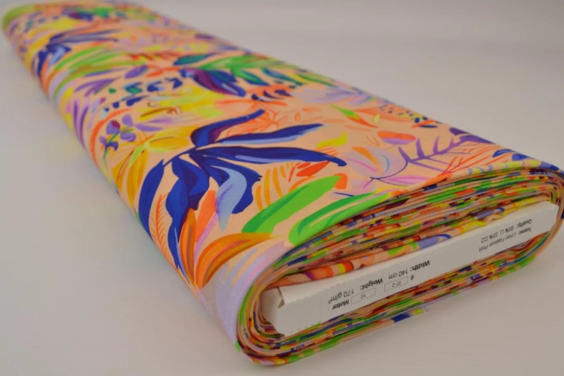 Linnen – Tropical paradise beige