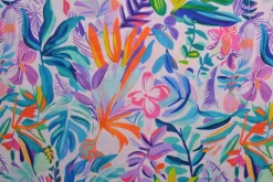 Linnen – Tropical paradise lilac