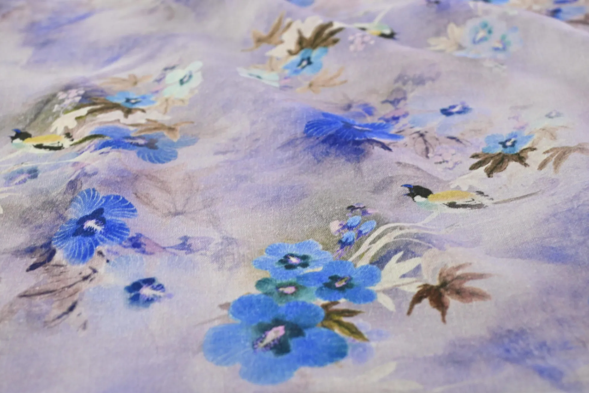 Linnen / viscose – Aquarel