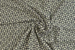 Lycra – Black circles on creme
