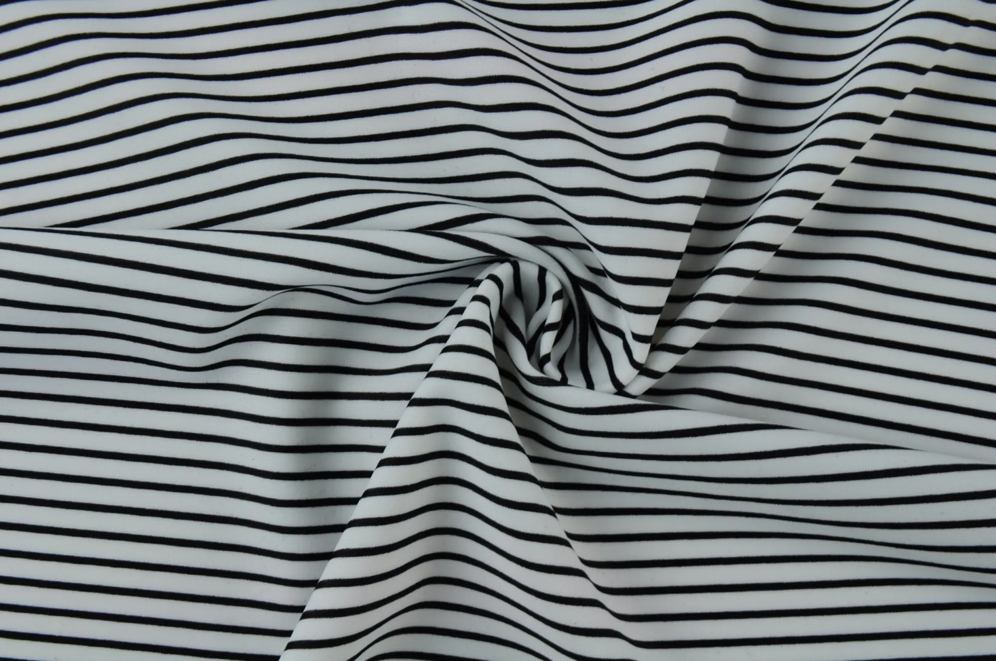 Lycra – Black & white stripes