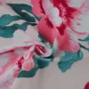 Lycra – Blooming coral green