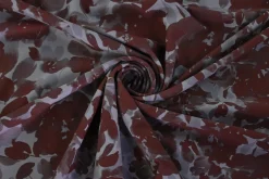 Lycra – Burgundy blossom