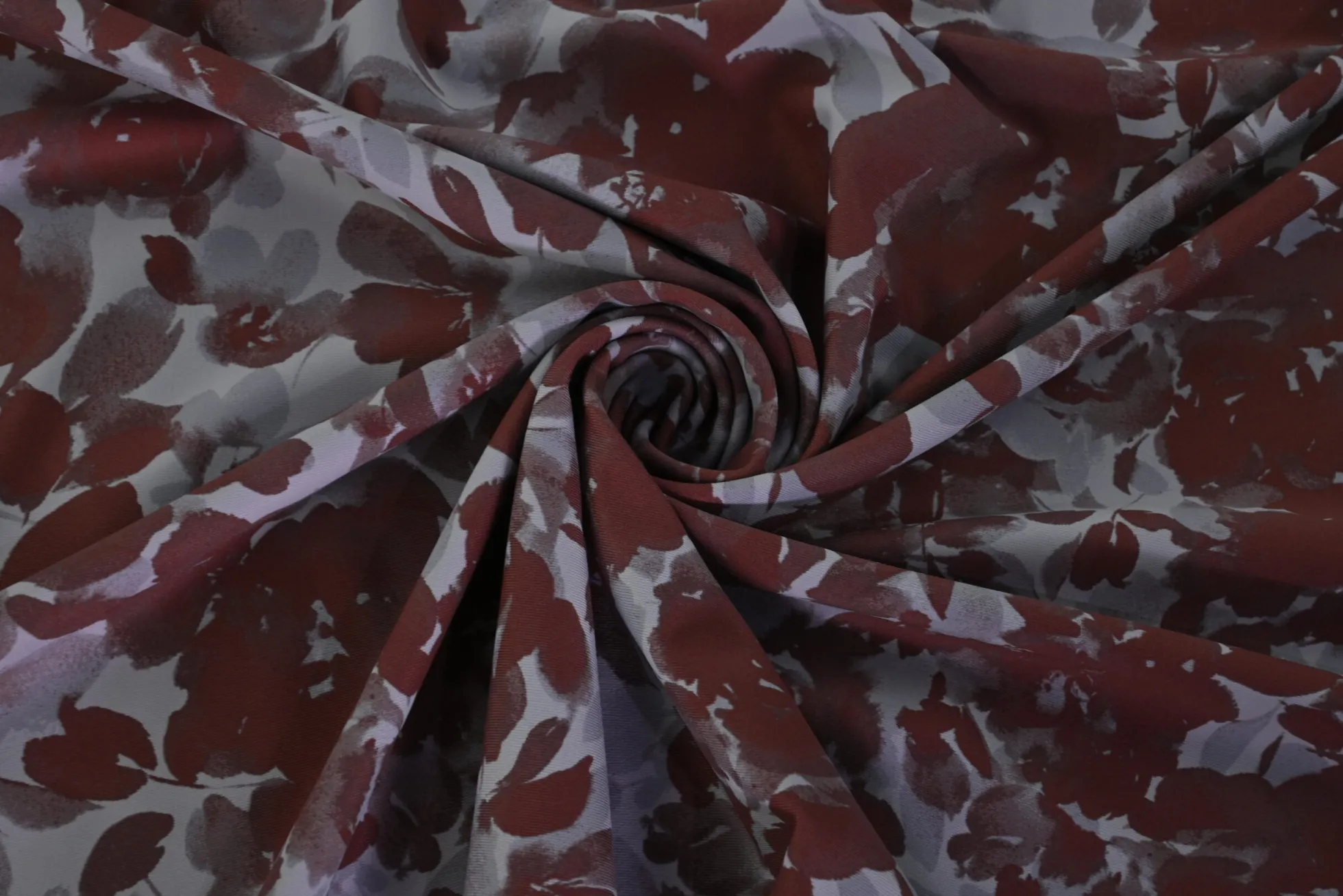 Lycra – Burgundy blossom