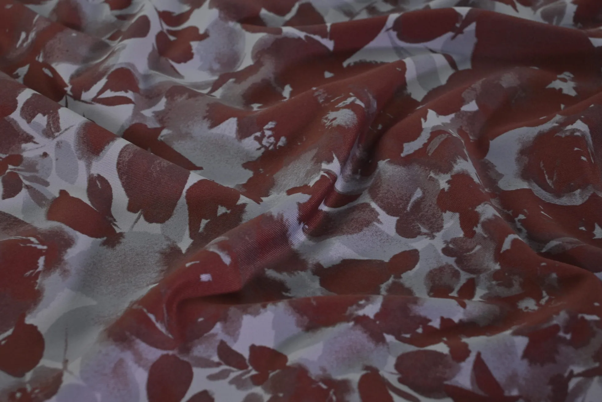 Lycra – Burgundy blossom