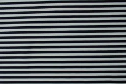 Lycra – Dark navy & white stripes