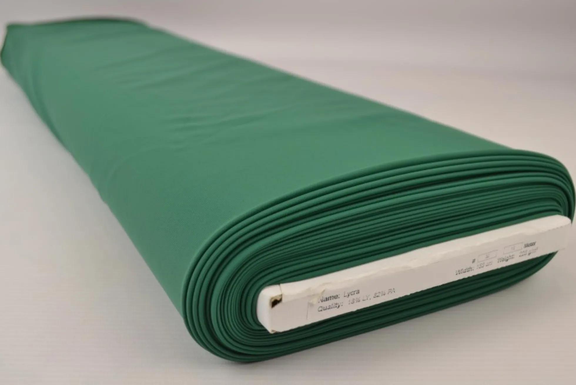 Lycra: Donkergroen basic