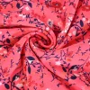 Lycra – Floral allover coral pink