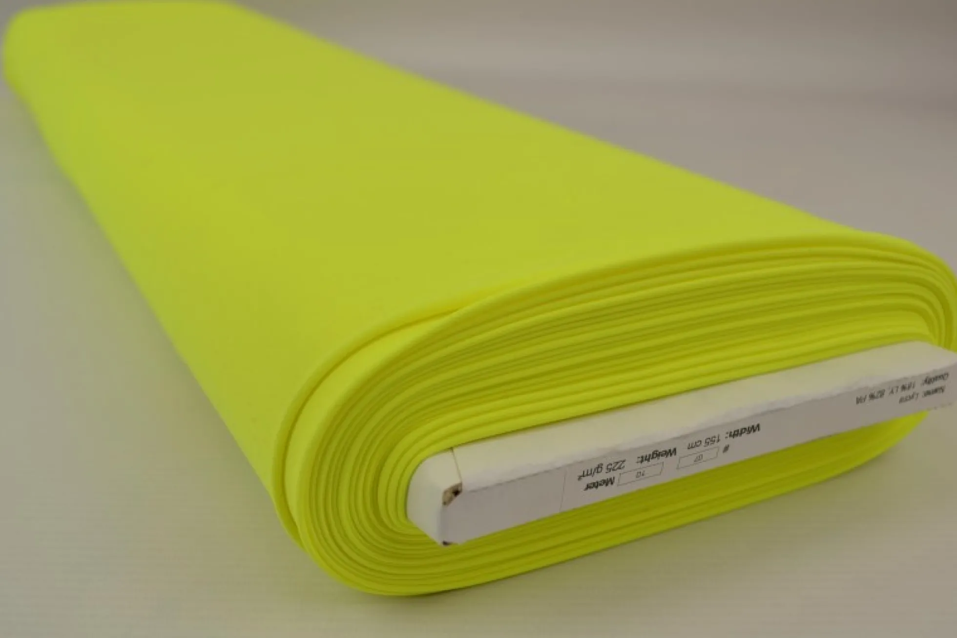 Lycra: Fluor geel basic