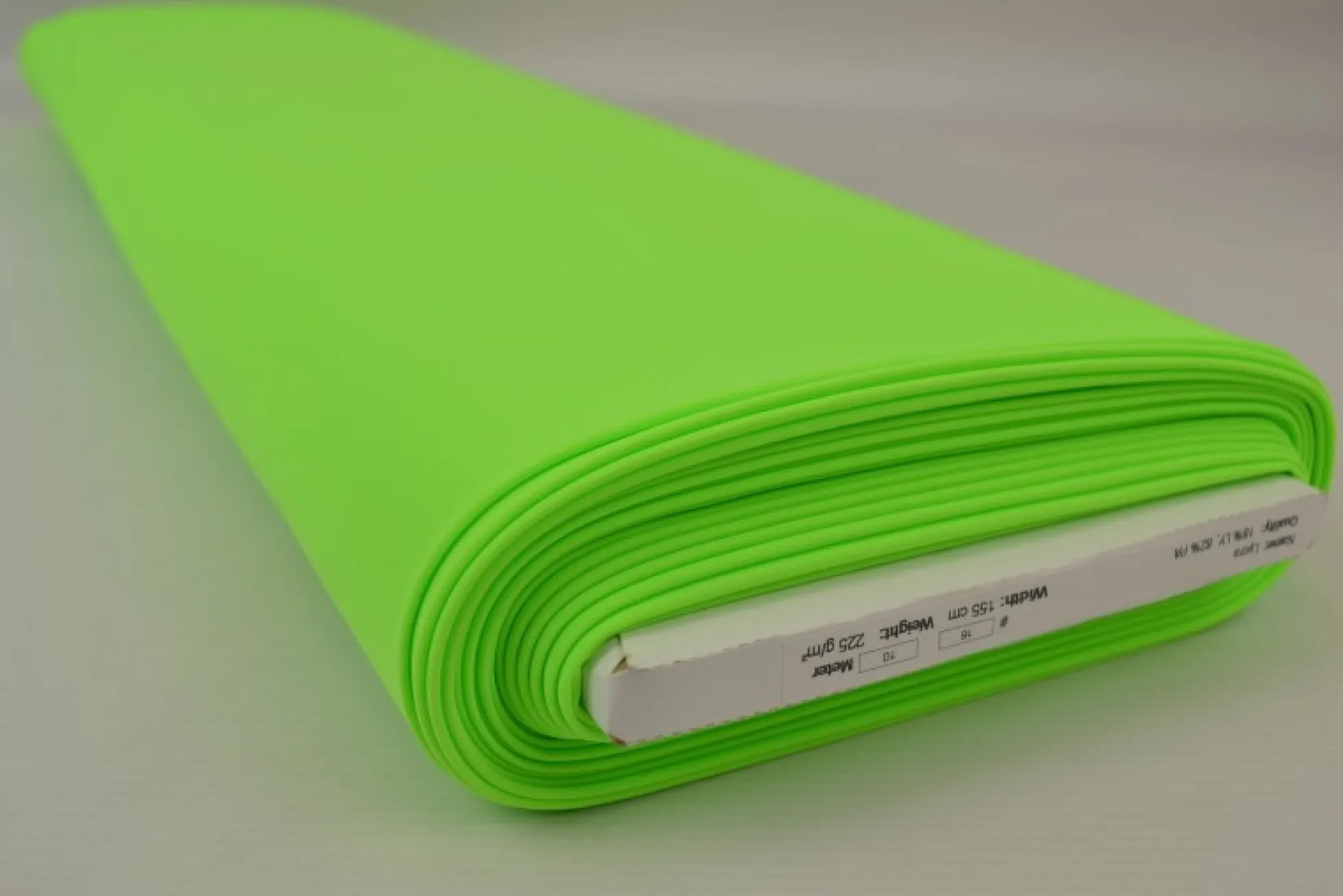 Lycra: Fluor groen basic