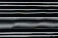 Lycra – Monochrome stripe black & white