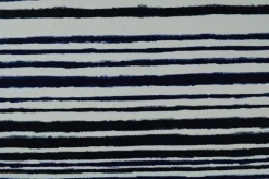 Lycra – Navy lines drawing