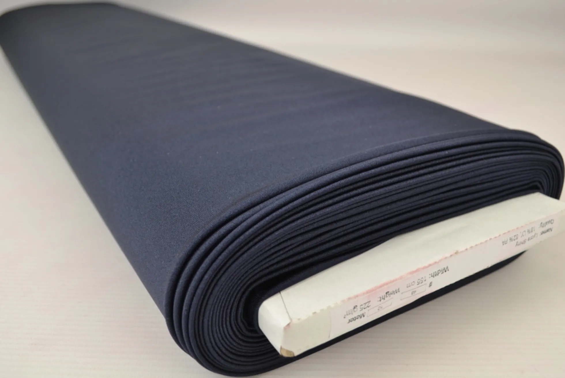 Lycra: Navy shiny basic