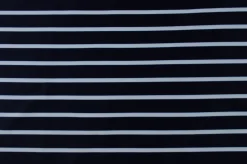 Lycra – Navy stripes