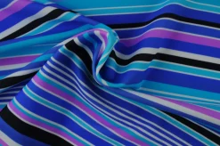 Lycra – Ocean stripes