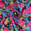 Lycra – Parrots & toucans pink