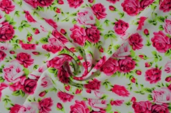 Lycra – Pink roses