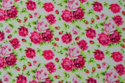 Lycra – Pink roses