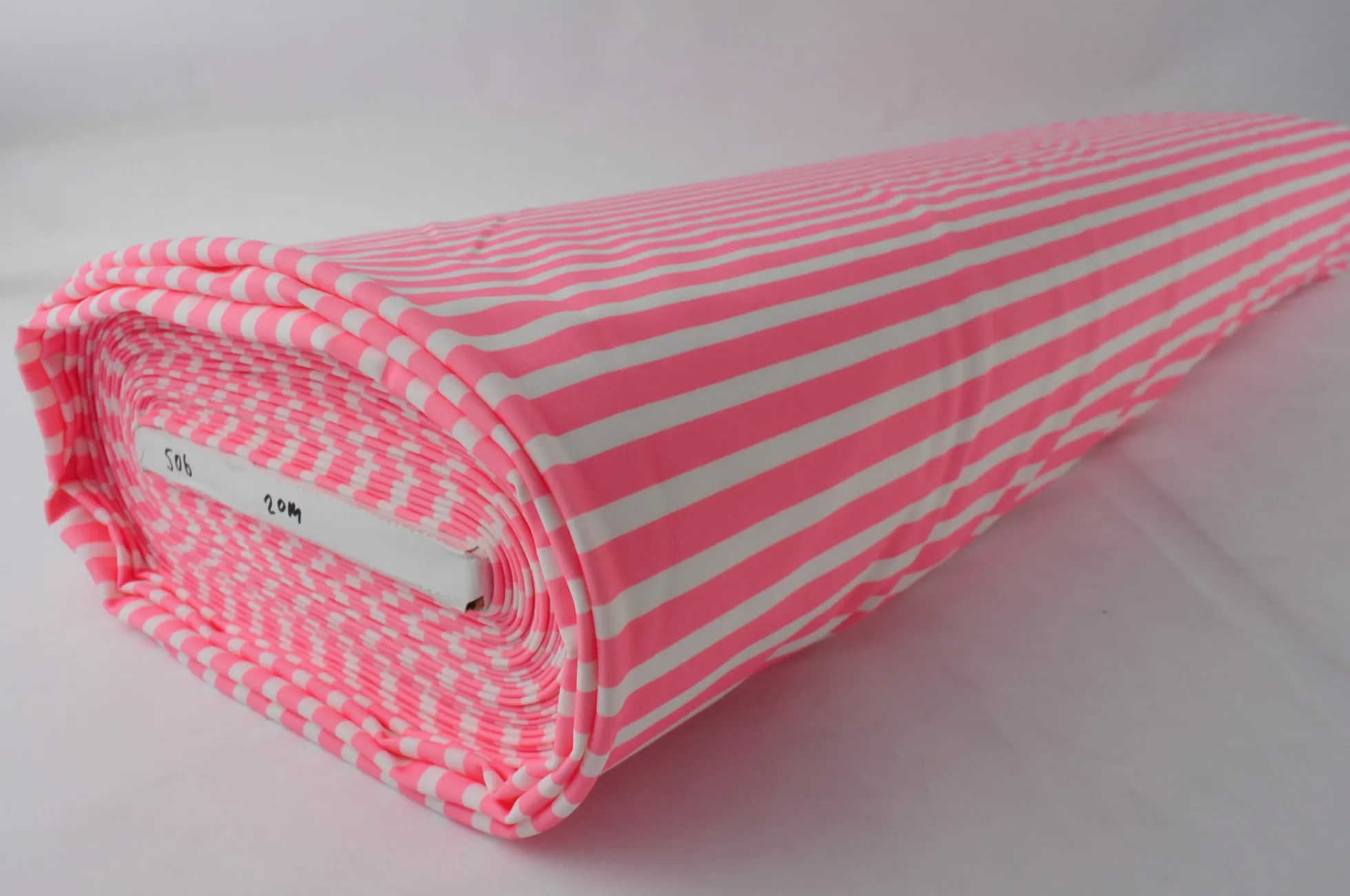 Lycra – Pink stripes