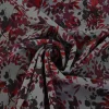 Lycra – Red / Wine red flower