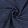 Lycra – Small stripes navy