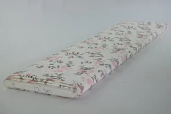 Lycra – Soft pink / Taupe flower