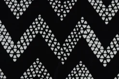 Lycra – Zigzag black & white