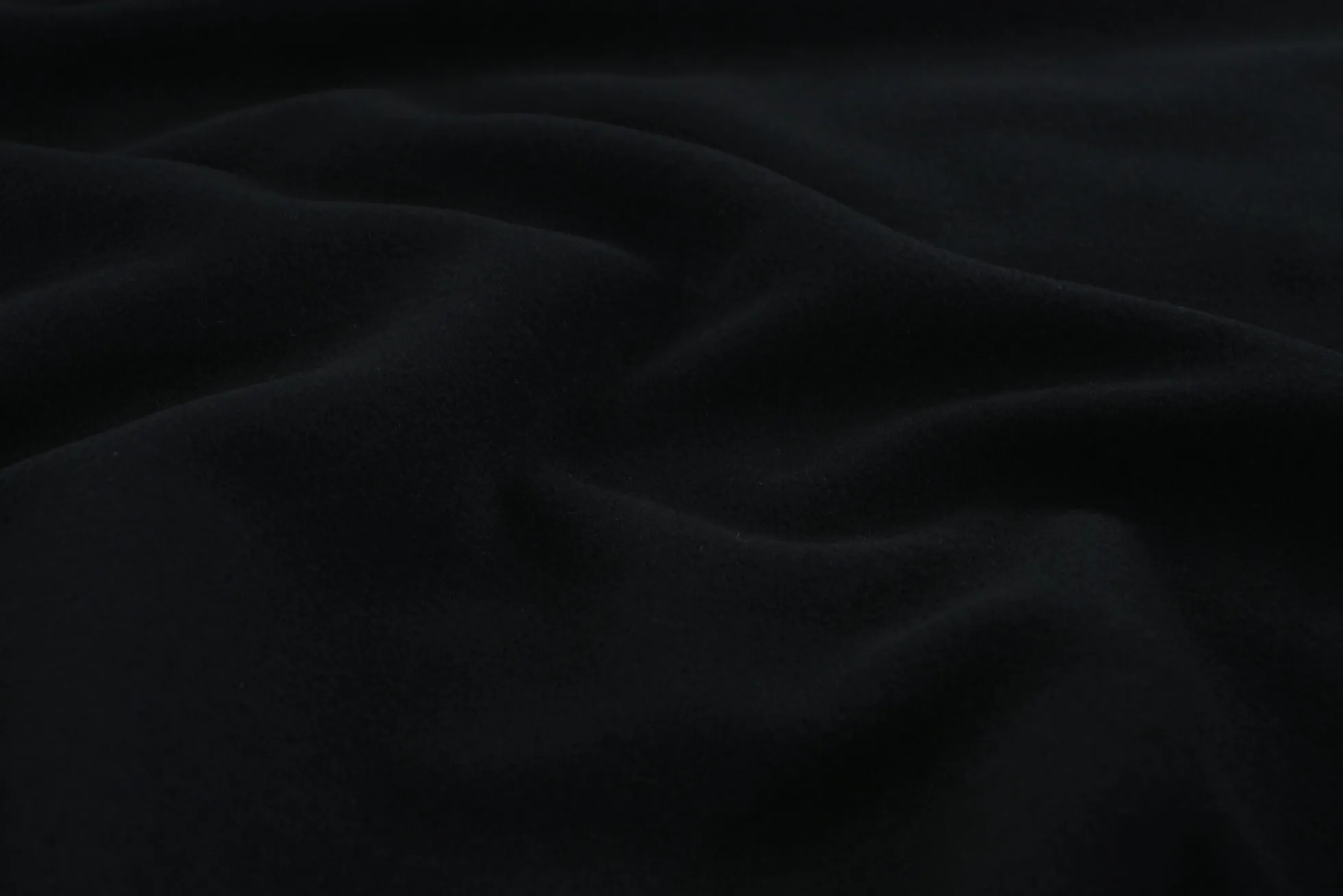 Mantelwol brushed – Donkernavy