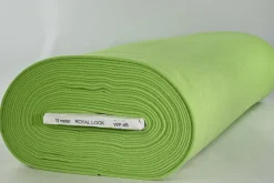 Mantelwol brushed – Grasgroen