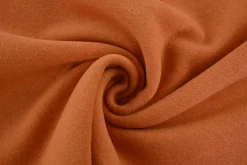 Mantelwol brushed – Oranje
