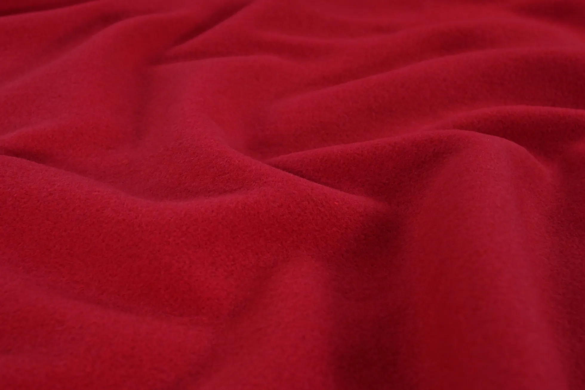 Mantelwol soft touch – Dieprood