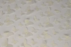 Mesh Butterfly – Champagne  geborduurd