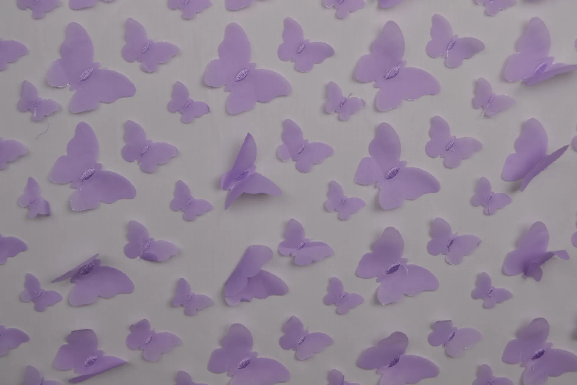 Mesh Butterfly – Lavendel geborduurd