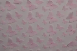 Mesh Butterfly – Roze geborduurd