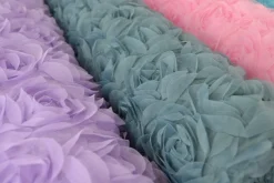 Mesh deluxe – Oudgroen roses