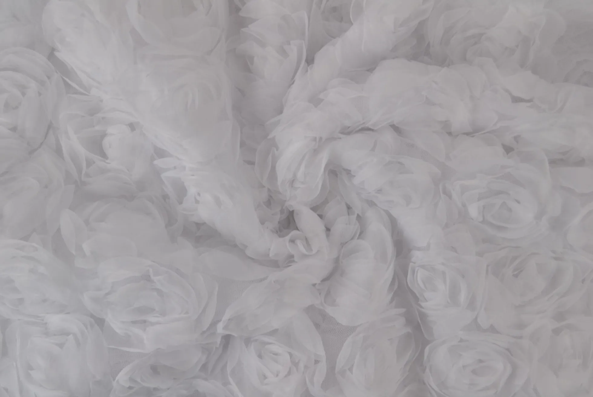 Mesh deluxe – Wit roses